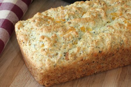Italian Herb and Cheese Bread Recipe Image
